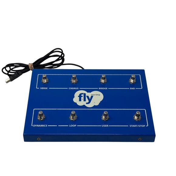 Fly Plus Worship Pedalboard Guitar Effects Pedal RARE England
